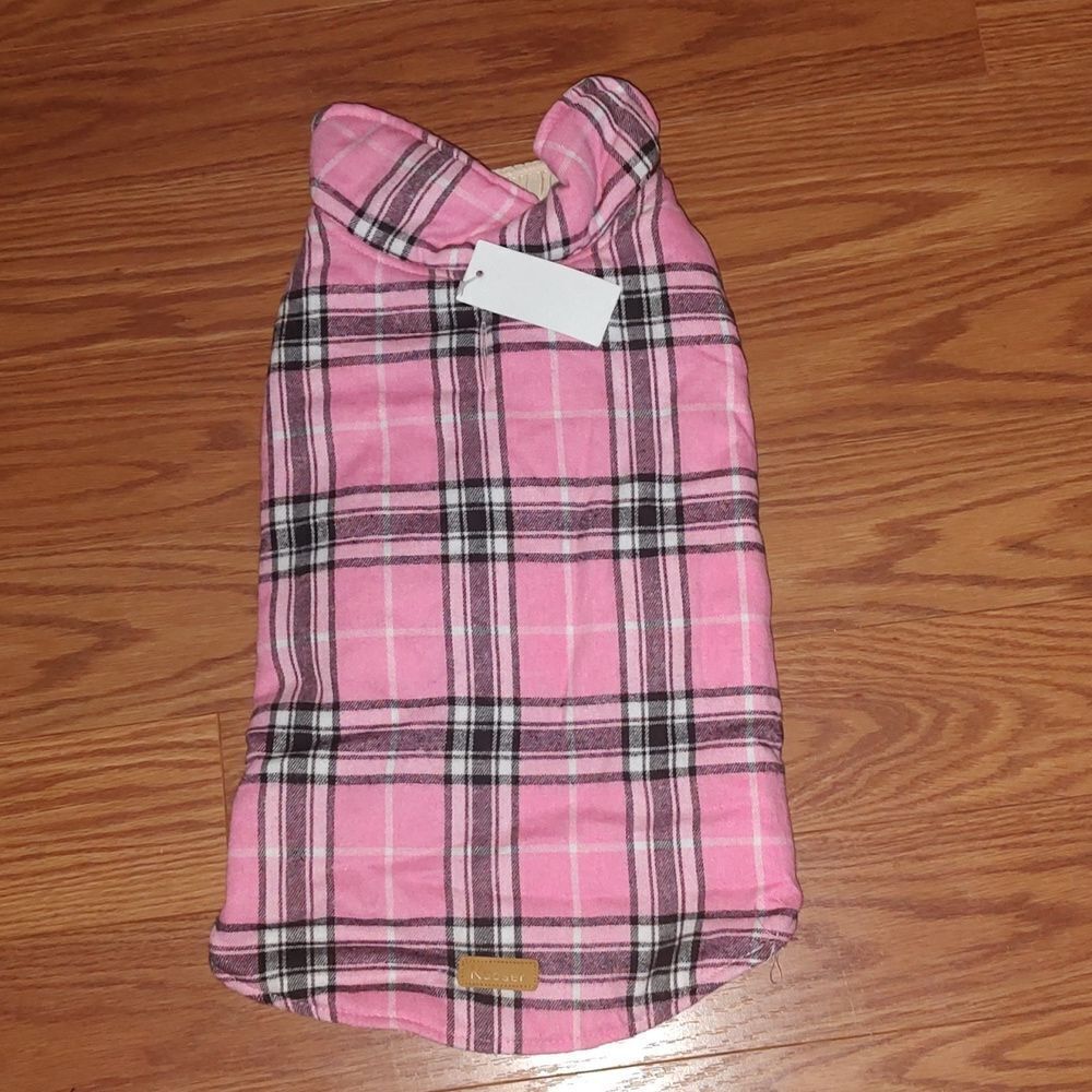 Kuoser Warm Dog Coat, Reversible Dog Jacket Waterproof Dog Winter Coat Sz L